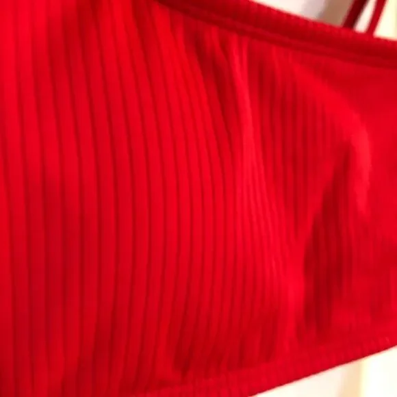 XHILARATION - NWT Juniors Sz M Set of 2 Bikini Tops in Fun Bright Colors 👙 - Picture 6 of 16